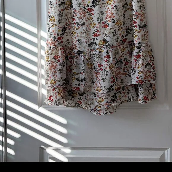 Allegra K Women's Summer Printed Midi Skirt Size Medium (8-10) - Picture 4 of 13